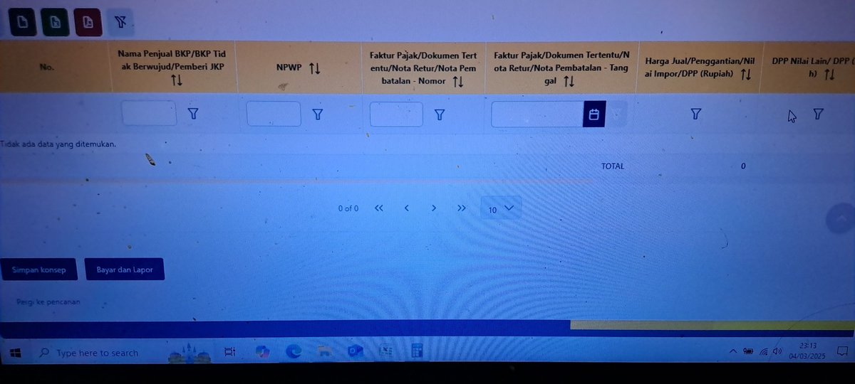 Malam <a href="/kring_pajak/">#PajakKitaUntukKita</a> , pads tgl 2 maret 2025 saya ada  upload pajak masukkan dengan status tidak dikreditkan. Tapi sampai detik ini, faktur tersebut tidak masuk ke lampiran B3. Sy uda refresh, beda komputer, clear cache ini Solusinya gimama y?