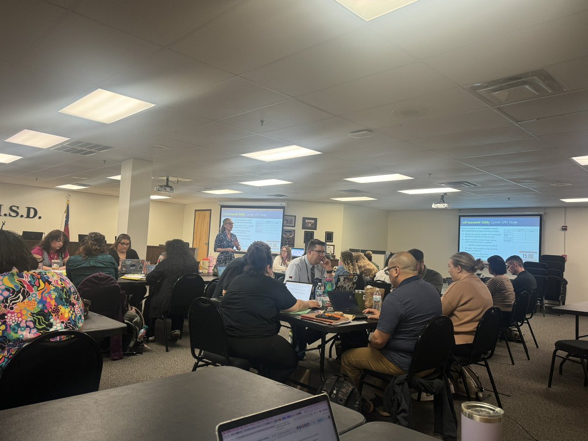 We are so excited to have <a href="/Catlin_Tucker/">Dr. Catlin Tucker</a>  here at <a href="/SeguinISD/">Seguin ISD</a> to provide PD on leveling up blended learning in the classroom. We can’t wait to see our teachers in action!