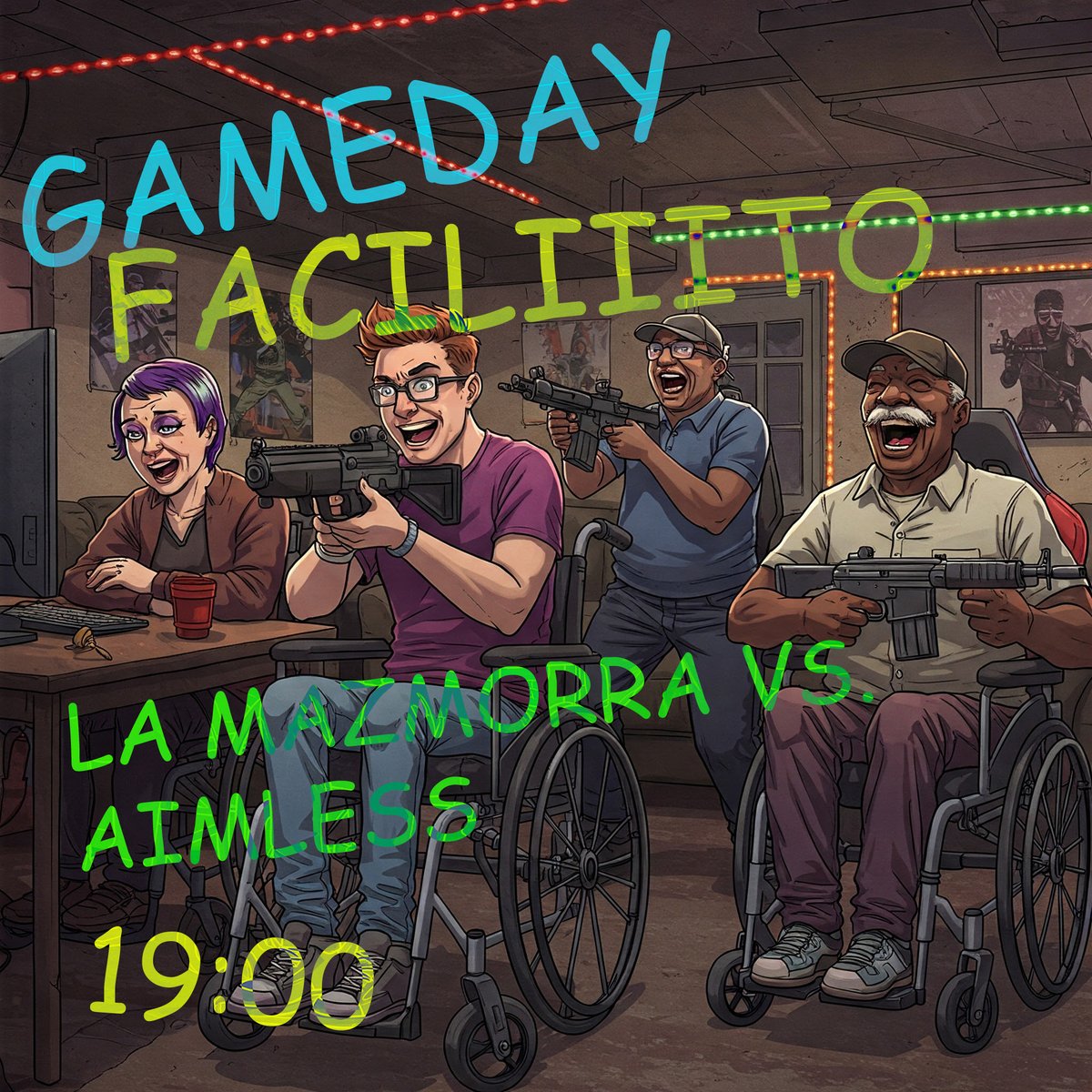 Gameday <a href="/ConosLeague/">Conos League</a> vs #aimless

-📺twitch.tv/srcruzz
-🕖 19:00 

#roadtoplayoffs