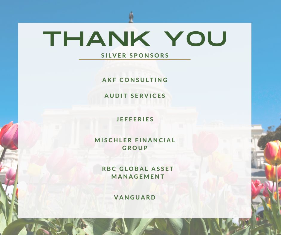 We could not put on conferences for our members without the help of sponsors like AKF Consulting Group, @auditservicesus, <a href="/Jefferies/">Jefferies</a>, Mischler Financial Group, <a href="/rbcgamnews/">RBC Global Asset Management</a> and <a href="/Vanguard_Group/">Vanguard</a>. Thank you! #NAST2025
