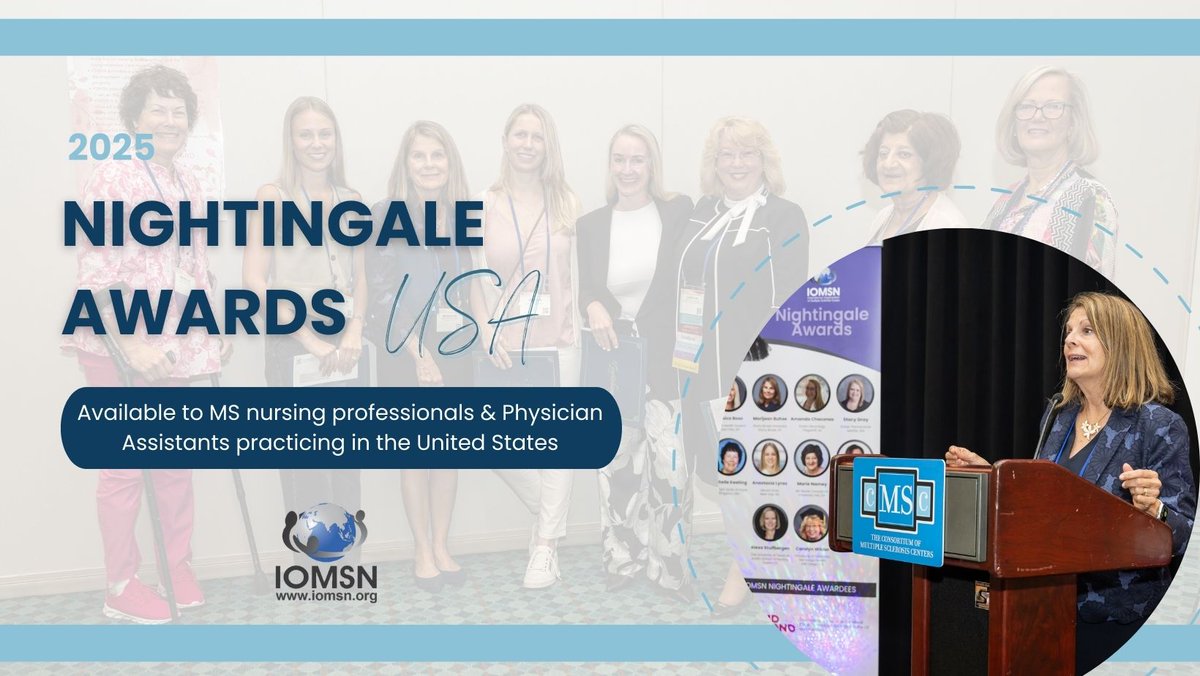 2025 IOMSN NIGHTINGALE AWARDS USA
Applications are now open for MS Nursing Professionals &amp; Physician Assistants practicing in the US!!!

For more info, please visit:
iomsn.org/nightingaleawa…