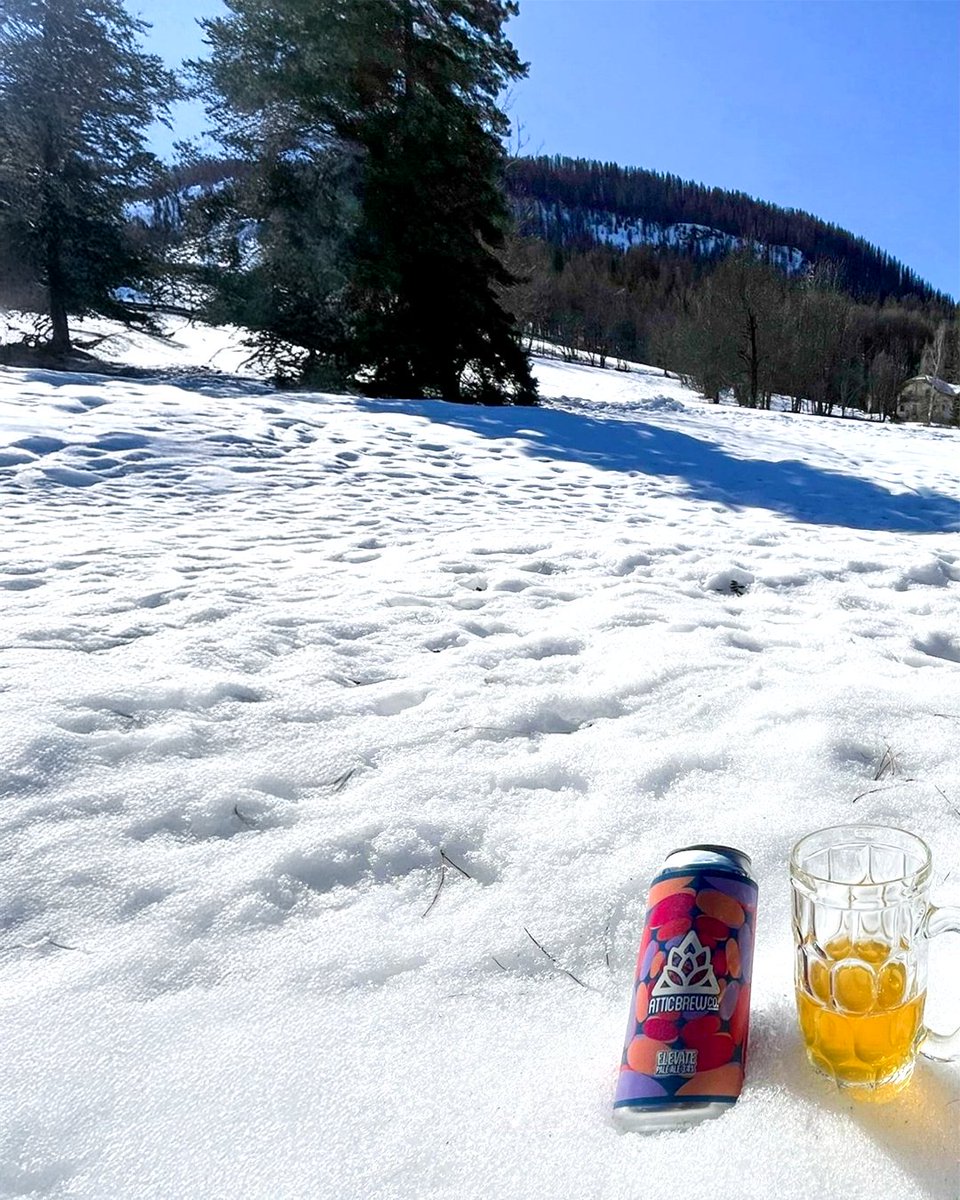 🌎 TAG OF THE MONTH 🌎

This month we spotted a can of Elevate in the French Alps.  Just look at that sky and beautiful white snow!

It's perfect timing too, Elevate just landed back on the web shop.  It's our small beer with BIG FLAVOUR and available now.
