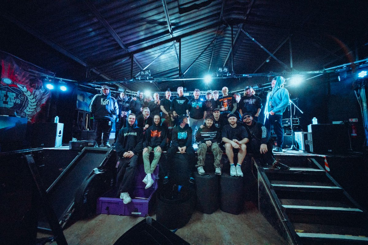 “The Origin of Madness” EU/UK co-headline tour has ended! We want to thank everyone that came out to these shows; @enterpriseearth , @tltsol and <a href="/harbingerriffs/">HARBINGER</a> for being the sickest and friendliest bands around; and the crew, promoters and everyone that made this possible!🖤
