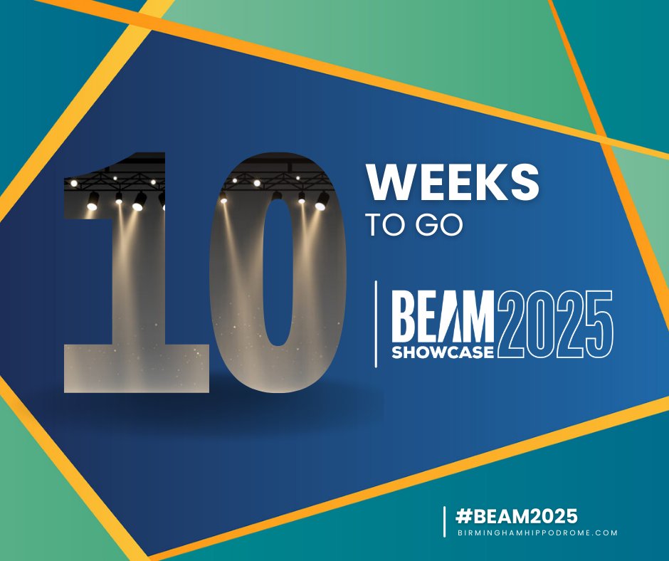 Mercury Musical Developments (@mercurymusicals) on Twitter photo The countdown is on! 10 weeks to go until #BEAM2025 - the UK's largest showcase of new musical theatre! Tickets are on sale NOW 🎉 15th & 16th May at <a href="/brumhippodrome/">Birmingham Hippodrome</a> The countdown is on! 10 weeks to go until #BEAM2025 - the UK's largest showcase of new musical theatre! Tickets are on sale NOW 🎉 15th & 16th May at <a href="/brumhippodrome/">Birmingham Hippodrome</a>