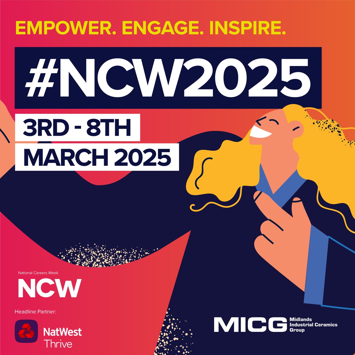 The Midlands Industrial Ceramics Group is highlighting careers in advanced ceramics for National Careers Week 2025. 

From aerospace to sustainability, this industry offers exciting opportunities in materials science and engineering. 

Learn more: micg.org.uk/education/ #NCW2025