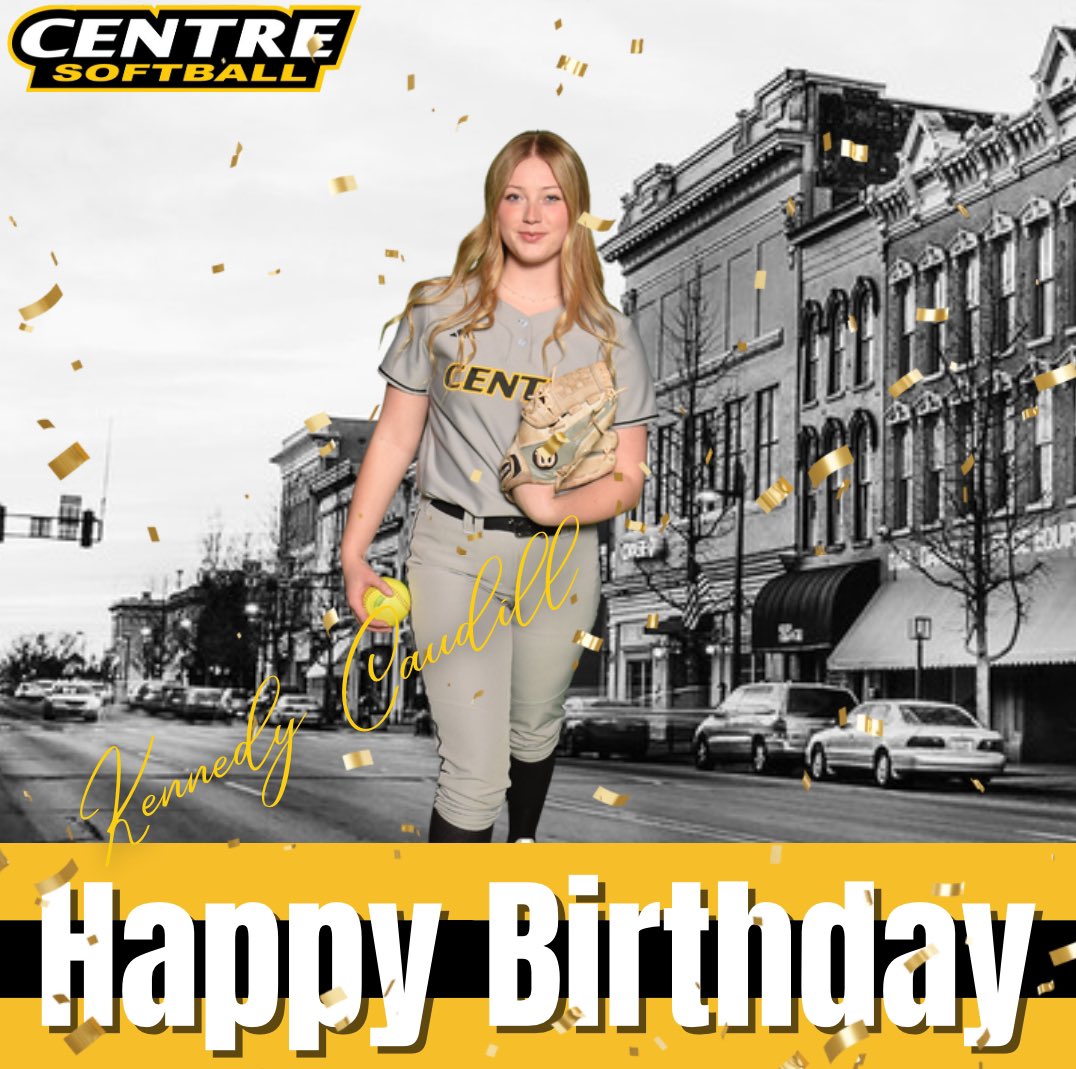 Happy birthday to freshman pitcher/infielder Kennedy Caudill!