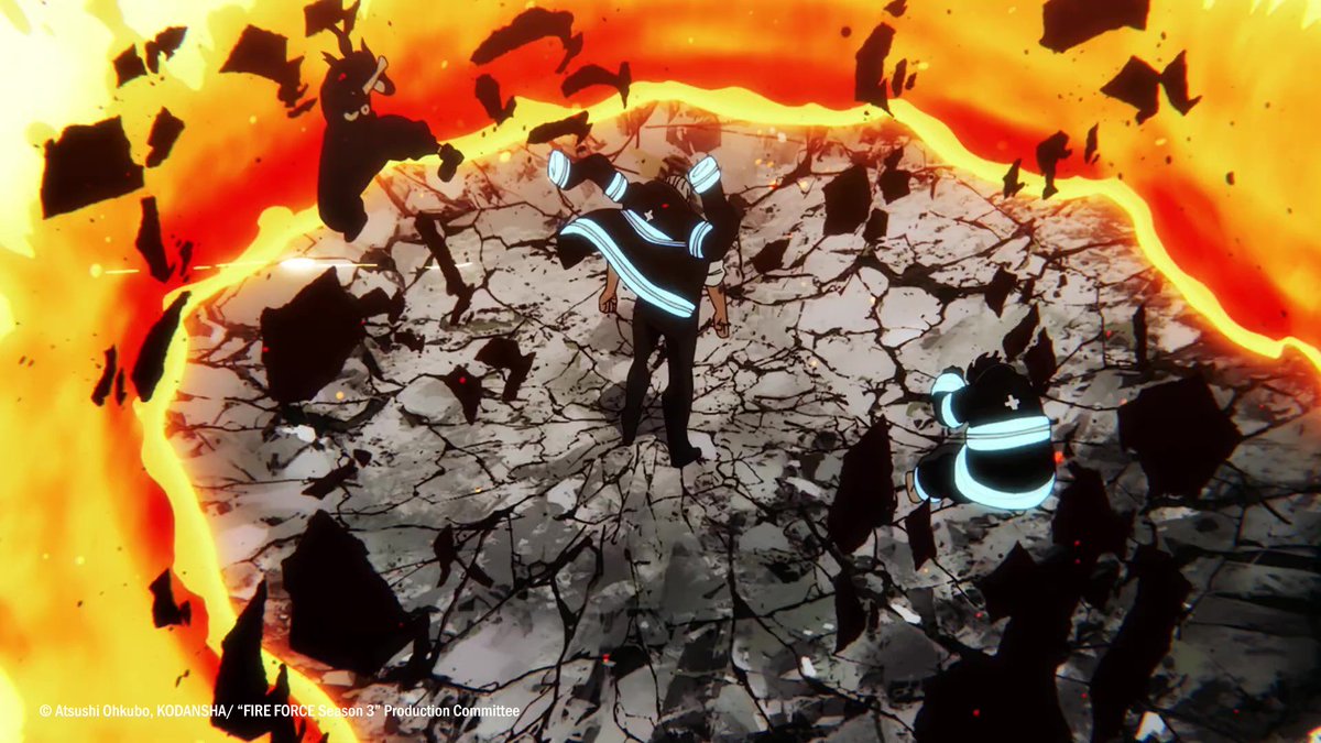animetv_jp's tweet photo. ONLY 1 MONTH LEFT UNTIL SEASON 3! 🔥

Things are getting real. https://t.co/igMCp3b8Ly