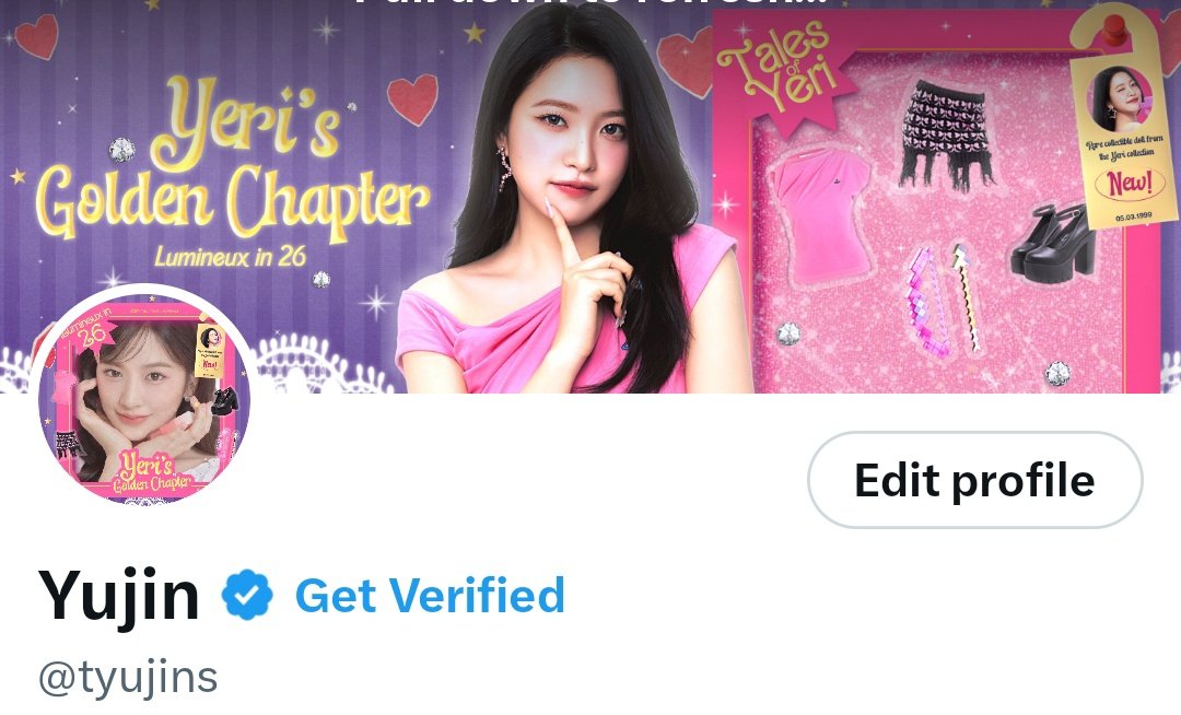 <a href="/TalesOfYeri/">୨୧ The Yerims ୨୧</a> Happy Birthday to our precious Yeri unnie! ✨🎂💜 May your day be filled with love, laughter, and all the happiness you bring to those around you.🥳
TO THE STARS WITH YERI  
#26ShiningYearsOfYERI
#열일곱에서_스물일곱으로_예리의봄