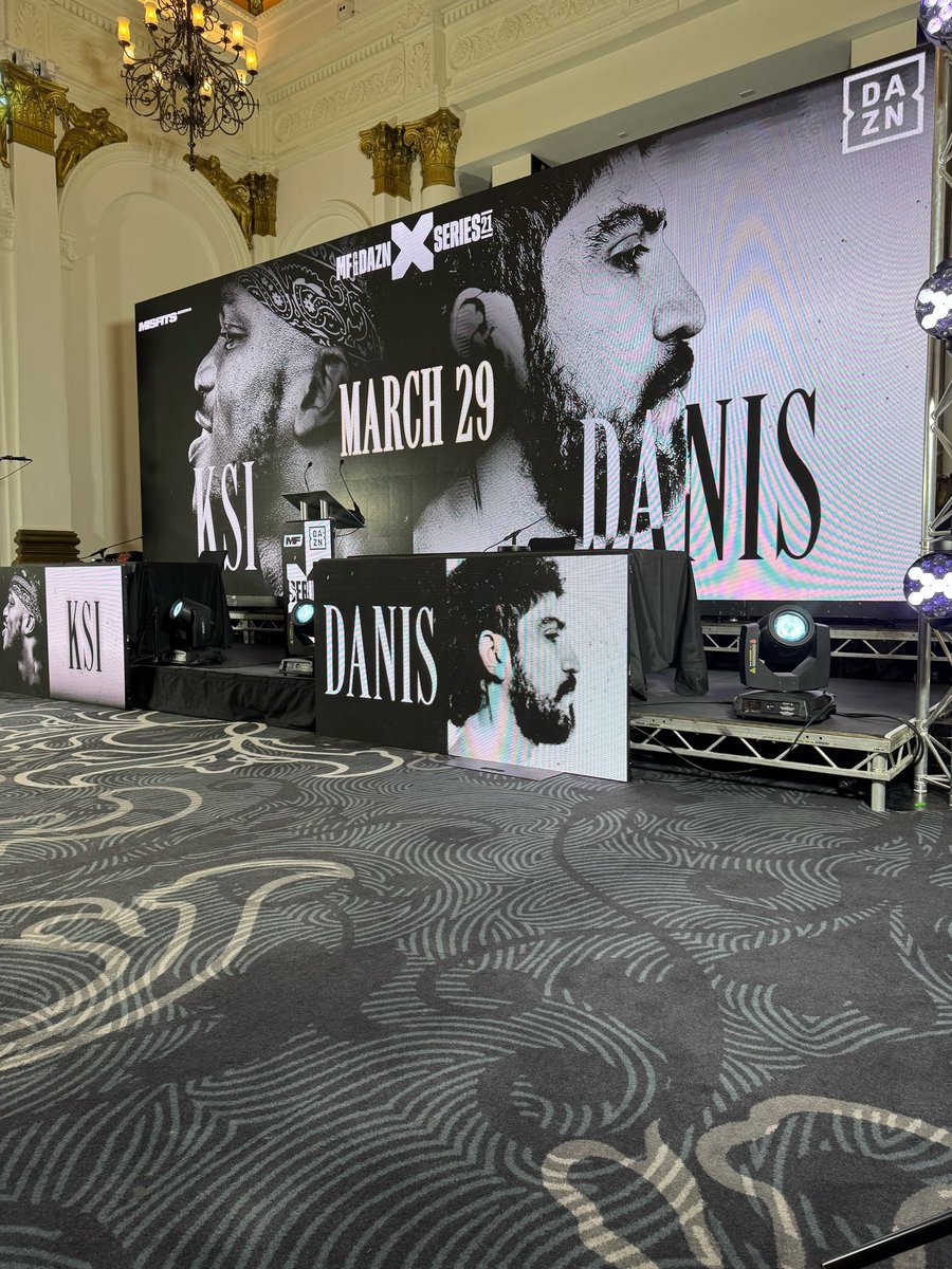 BoxdInPromotion's tweet image. We’ve ARRIVED ahead of the Launch Press Conference for @misfitsboxing 21: UNFINISHED BUSINESS 🎬

We can tell for sure that’s it’s going to be CARNAGE👀

👀DON’T BLINK👀

#ksidanis #misfits21 #misfitsboxing #misfitsboxing21 #Misfits21UnfinishedBusiness