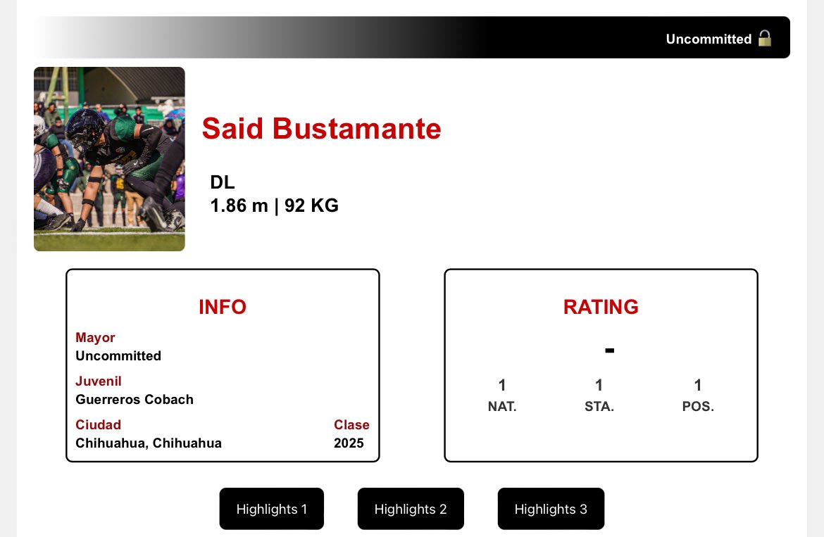 Football Rank MX tweet media