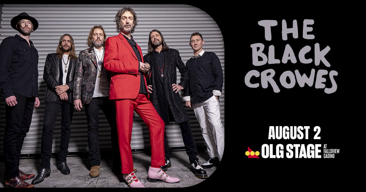 🚨JUST ANNOUNCED🚨

The Black Crowes are back - no filters, no frills, just pure rock &amp; roll. With last year's release of Happiness Bastards, the Robinson Brothers proved that raw, unapologetic music is alive and well. Next, they will release the 25th anniversary edition of Live