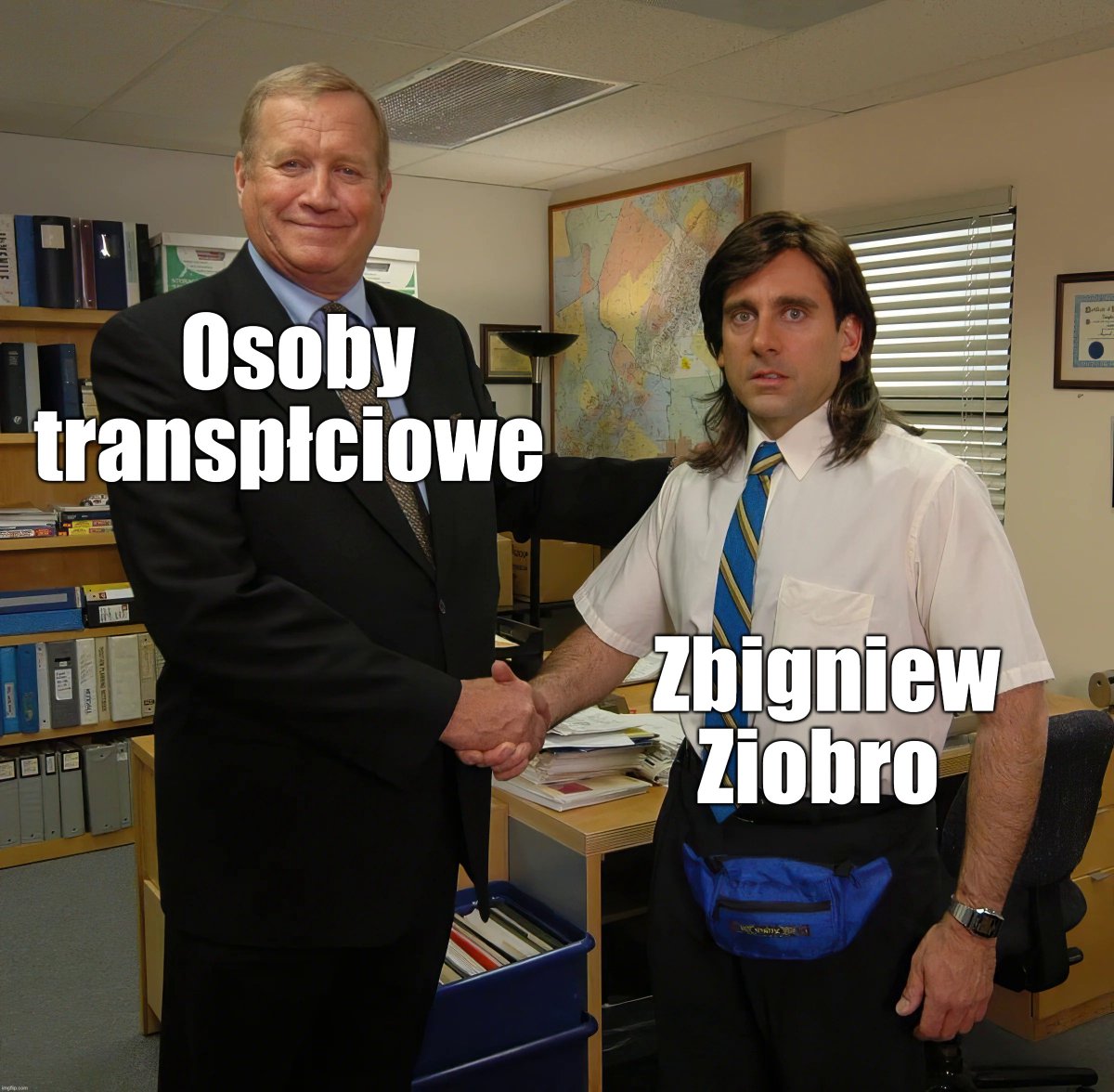 donald_PL_'s tweet photo. Tymczasem Zbigniew Ziobro niechcący poprawił sytuację osób transpłciowych usuwając niejasności prawne:

Ziobro złożył wniosek w Sądzie Najwyższym, aby osoby transpłciowe podczas procesu tranzycji oprócz pozwania własnych rodziców (tak, serio tak to wyglądało) pozywały także swoich małżonków i dzieci. 

Tymczasem Sąd Najwyższy orzekł, że nie powinni pozywać nikogo. 

Od teraz sprawy o uzgodnienie płci nie będą wymagały pozywania własnych rodziców, zamiast tego będzie postępowanie nieprocesowe na wniosek osoby transpłciowej.