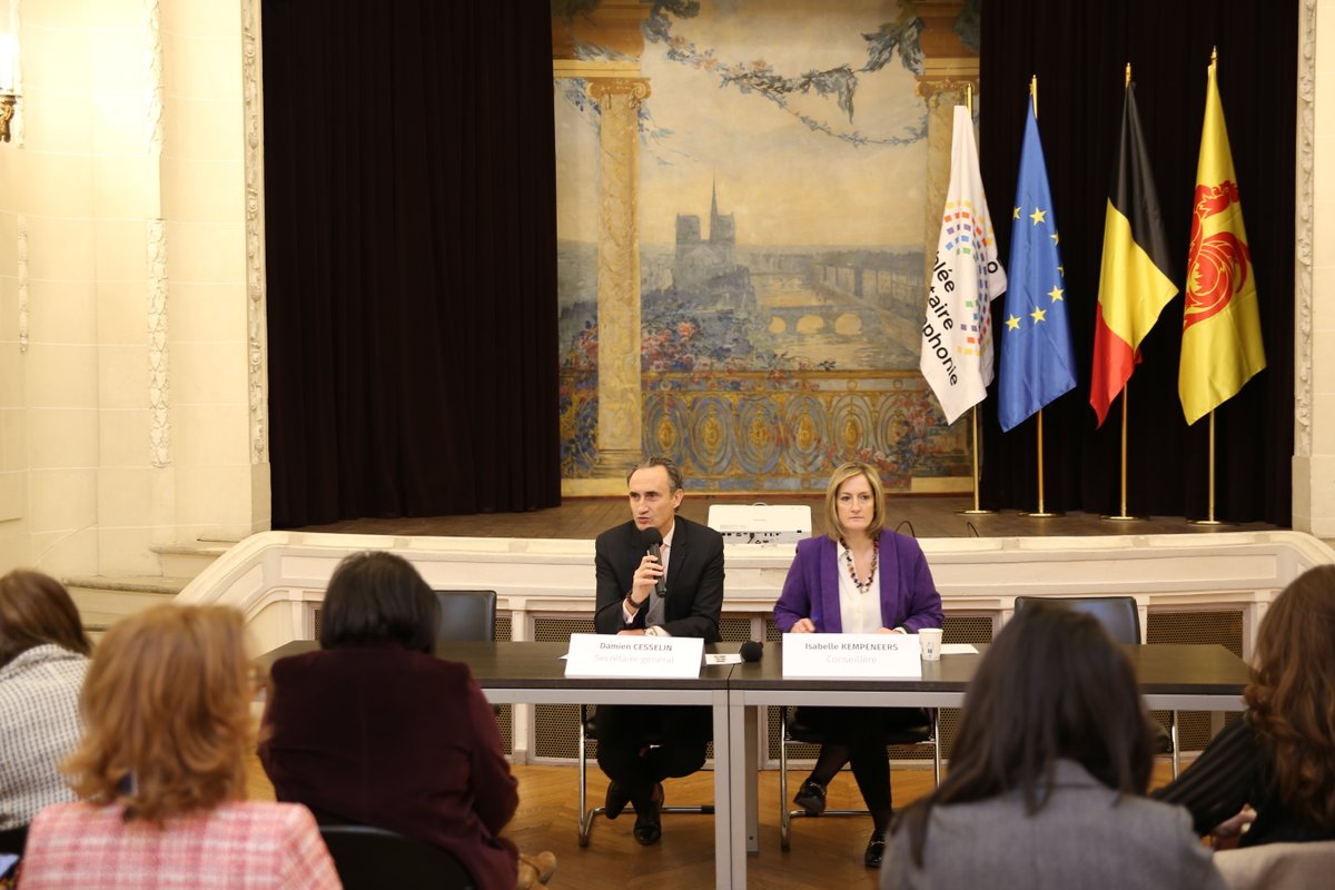 🌍🤝 coopération parlementaire francophone en Europe 🇫🇷🇪🇺

L’APF a accueilli 18 ambassadeurs et représentants de pays et territoires francophones européens. Face aux crises, notamment en Ukraine 🇺🇦, le multilatéralisme parlementaire est essentiel pour la stabilité et la