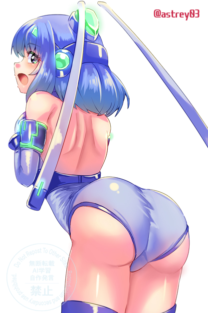 兎の日に出したかったニンフィアちゃん実はウサギモチーフ🐰 