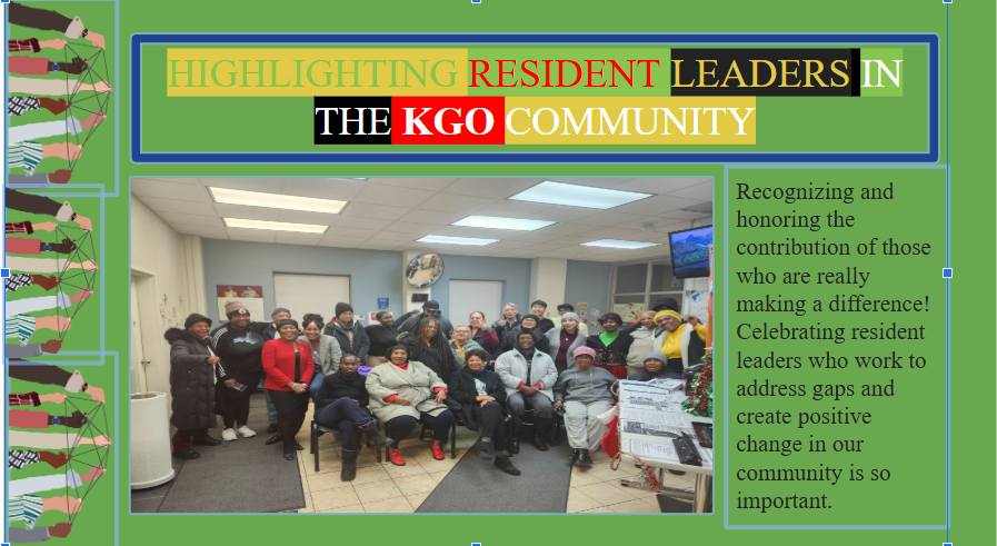 Celebrating Resident Leaders in the KGO Community. These amazing FOLKS Create positive Change Build Stronger Community Connections, &amp; By acknowledging their efforts, we not only show appreciation but also inspire others to get involved and contribute to the ongoing progress.