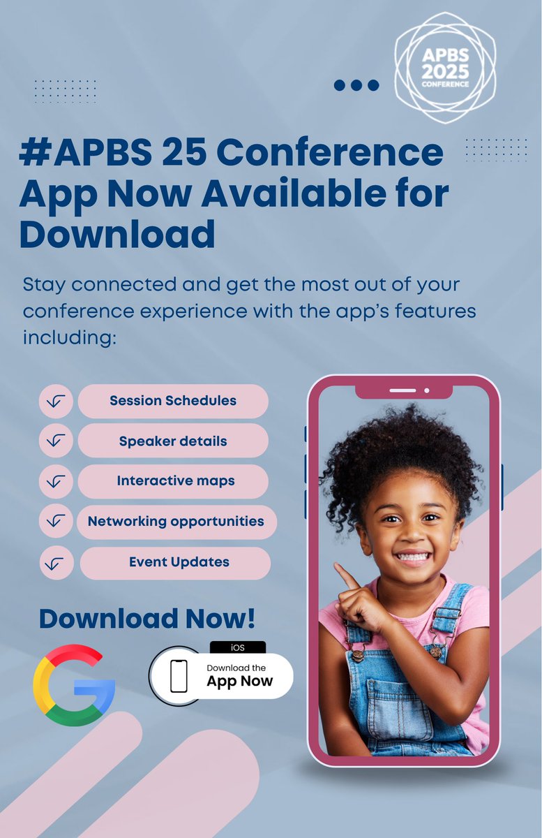 1. Open the App Store for (iOS) devices download from the App Store or for Android devices Google Play Store.
2. Search for and download "Cvent Events."
Once installed, open the app and use the search bar to find "APBS 2025."
3.Enter log-in details.
