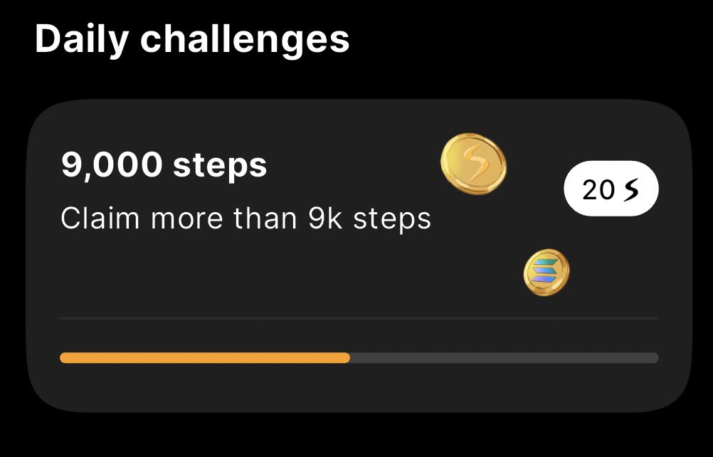 So walking to Mc Dz and back is not 9k steps, good to know.