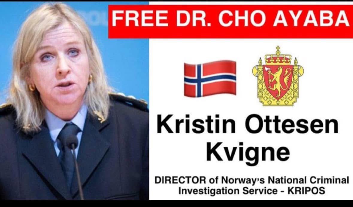 PresSecAgovc's tweet photo. Yet Another Miscarriage of Justice: Norway Extends Dr. Cho Ayaba’s Unjust Detention for Another 4 Weeks

Norwegian authorities have once again extended the detention of Dr. Cho Ayaba by an additional four weeks, further perpetuating this blatant miscarriage of justice. Since his arrest on September 24, 2024, Dr. Ayaba has been held without formal charges. With this latest extension, his detention will total exactly 6 months.

Under Norwegian law, particularly the Criminal Procedure Act of 1887, the prerequisites for arrest and detention are strictly regulated. Arrest and detention may normally occur only when there are reasonable grounds to suspect that an individual has committed an offense punishable by imprisonment for more than six months. Additionally, suspects detained pending trial must be brought before the court no later than three days after the initial arrest.

The continuous extensions of Dr. Ayaba's detention, absent formal charges and without timely judicial review, raise serious concerns about adherence to these legal standards. This pattern of prolonged detention without charge not only undermines the principles of justice but also appears to be a deliberate tactic to weaken the leadership of the Ambazonia Governing Council (AGovC). Such actions hinder any potential negotiations with Cameroon, as they effectively incapacitate AGovC's leadership.

How can Norway expect AGovC to engage in meaningful dialogue with Cameroon while its leader is unjustly detained without charge? 

What message does this send about Norway's commitment to human rights and fair legal processes? The inconsistency between Norway's actions and its professed values is glaring.

This ongoing detention not only violates Dr. Ayaba's fundamental rights but also sets a concerning precedent for the treatment of political leaders and activists worldwide. Norway must reconcile its actions with its stated commitment to justice and human rights.

We demand the immediate release of Dr. Cho Ayaba. Norway cannot continue to preach human rights while violating them in practice. If Norway truly believes in justice, it must demonstrate this by ending this politically motivated detention and standing on the right side of history.

Norway—Stop Protecting Genociders! Ambazonia—Stand Up and Defend Your Homeland!

oppression. Silence is complicity.  Justice must prevail.

Join us in demanding the release of Dr Cho Ayaba . Stand against tyranny.

@amnesty @EGerasouli35992 

anetteberger2 
@vgnett 
@Kripos_NCIS
@NRKno
  @DepSecDef
@AsstSecStateAF @SenateForeign 
@Sebastien_Nadot @SecBlinken @SenateForeign @CanadaFP @NFdep @StateDept @DepSecStateMR  @hrw @ICRCPresident  @DeputySecState @USAmbUN  @melaniejoly  @joDionNgute @PR_Paul_BIYA @volker_turk @norwaygov_rx  @EspenBarthEide @NorwayMFA  @UNHumanRights @jonasgahrstore @UKParliament @supremecourt_no @mats56455 @EksfinN @jcelden  
@Hans_Vang @MariaDahle  
@sunnago @Zingeris  
@PACE_News @Tsihanouskaya
@ECHR_CEDH  
@IntlCrimCourt  
@ICRC  
@realDonaldTrump

#WeStwndWithDrChoAyaba 

#FreeDrChoAyaba #NorwayHypocrisy #JusticeForAmbazonia #HumanRights #EndCameroonTyranny