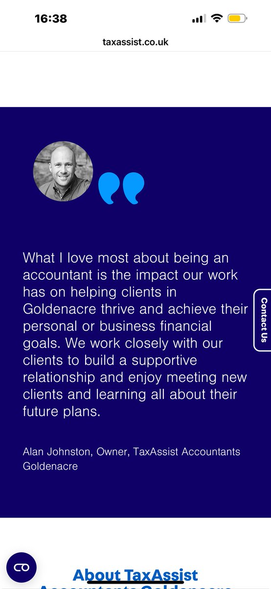 Herogram for this branch of Tax Assist in Edinburgh. We’ve found Alan Johnston and Becca Ross to be uber helpful, friendly and professional. 👏