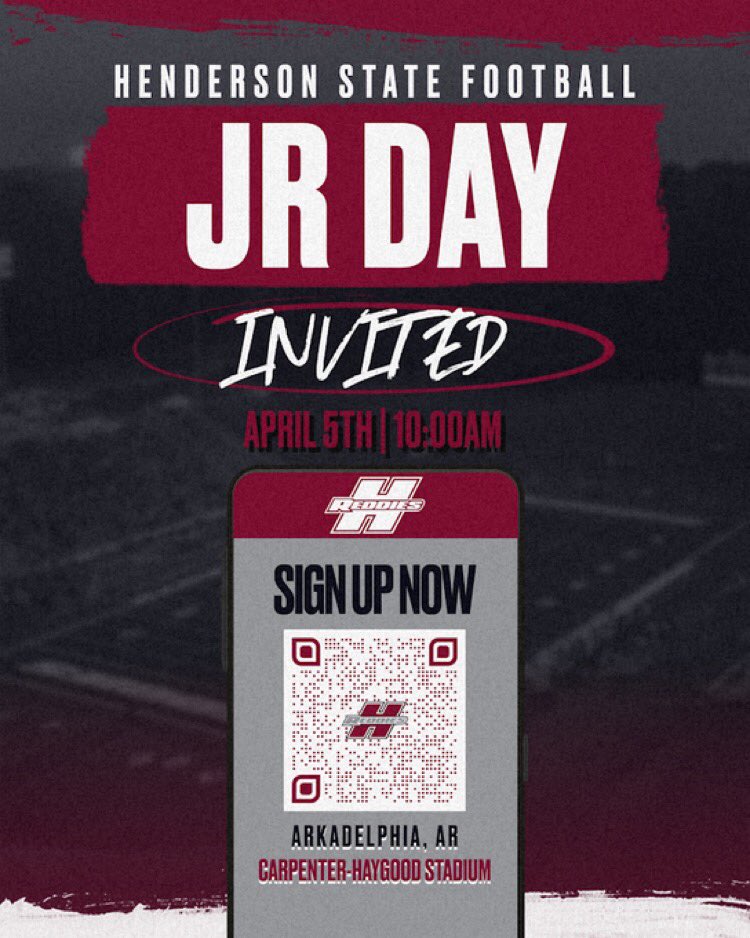 Thank you <a href="/cj_polkinghorn/">CJ Polkinghorn</a> for the junior day invite