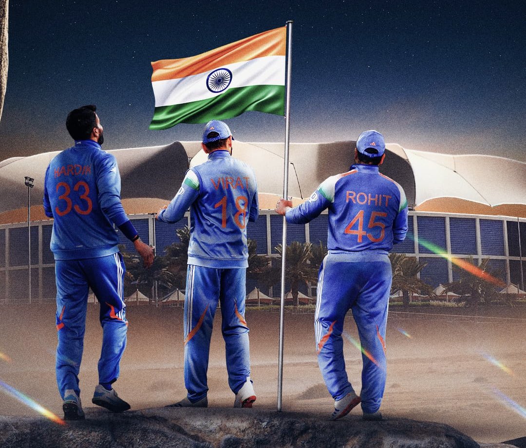 ಚಾಂಪಿಯನ್ಸ್ ಟ್ರೋಪಿ 2025ರ ಸೆಮಿಫೈನಲ್ ಪಂದ್ಯಾವಳಿಯಲ್ಲಿ ಆಸೀಸ್ ವಿರುದ್ಧ ಜಯಗಳಿಸಿ ಫೈನಲ್ ತಲುಪಿರುವ ಭಾರತ ತಂಡಕ್ಕೆ ಹಾರ್ದಿಕ ಅಭಿನಂದನೆಗಳು.

Congratulations to Team India on a fantastic victory against Australia in the Champions Trophy semi-final.
 #ChampionsTrophy #TeamIndia 🇮🇳