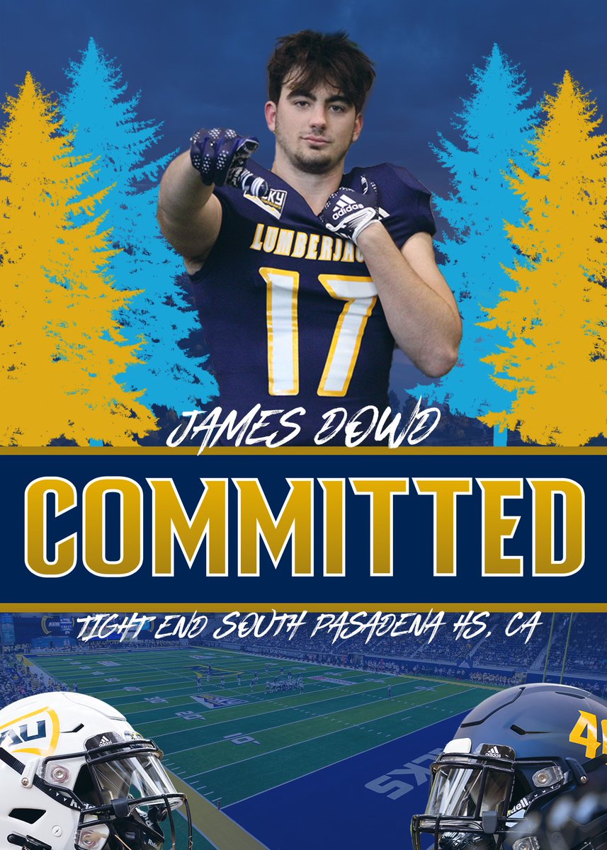 James_Dowd2025 (@jamesdowd2025) on Twitter photo Excited to continue my 🏈 career & study Exercise Science at <a href="/NAU_Football/">NAU Football</a>. Thank you <a href="/FettNick/">Coach Fett</a> <a href="/TimRoschmann/">Tim Roschmann</a> & <a href="/Coachbwright4/">Brian Wright</a> for the incredible opportunity! #RaiseTheFlag <a href="/SouthPasadenaFB/">South Pasadena High School Football</a> <a href="/BrandonHuffman/">Brandon Huffman</a> <a href="/coachmark_48/">Mark the Shark</a> <a href="/SGVNSports/">Fred J. Robledo 👨🏻💻</a> <a href="/latsondheimer/">eric sondheimer</a> <a href="/ReporterVince/">Vincent Nguyen</a> Excited to continue my 🏈 career & study Exercise Science at <a href="/NAU_Football/">NAU Football</a>. Thank you <a href="/FettNick/">Coach Fett</a> <a href="/TimRoschmann/">Tim Roschmann</a> & <a href="/Coachbwright4/">Brian Wright</a> for the incredible opportunity! #RaiseTheFlag <a href="/SouthPasadenaFB/">South Pasadena High School Football</a> <a href="/BrandonHuffman/">Brandon Huffman</a> <a href="/coachmark_48/">Mark the Shark</a> <a href="/SGVNSports/">Fred J. Robledo 👨🏻💻</a> <a href="/latsondheimer/">eric sondheimer</a> <a href="/ReporterVince/">Vincent Nguyen</a>