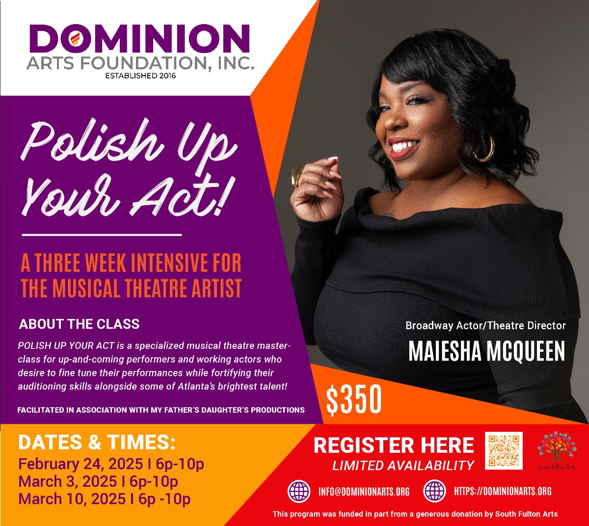 DomEntGroup's tweet image. Step into the Spotlight: Register for Dominion Arts Youth Musical Theatre Intensive! - mailchi.mp/dominionent.or…