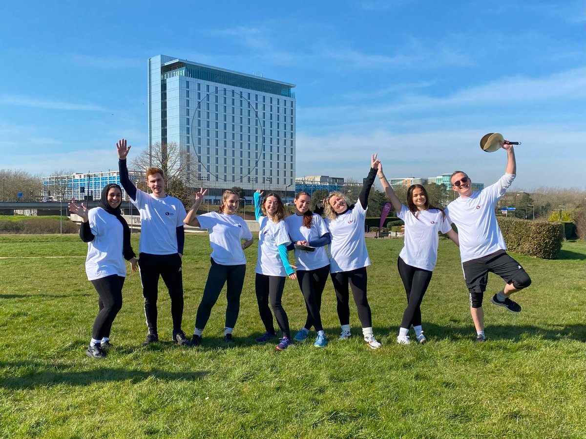 GLeaverLLP's tweet photo. Well done, Team GL, for taking part in @TheParksTrust Milton Keynes Rose Corporate Pancake Race 2025! 🥞🏆  A big thank you for organising another fantastic event, it was great to see so many teams getting involved this morning!  
#PancakeRace #TheParksTrust #LoveMK https://t.co/JA3sWXrtux