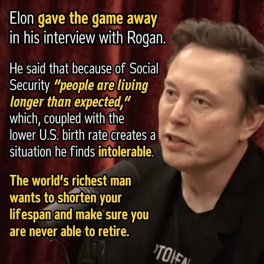 Work even longer. That's their solution for you, the one working nonstop just to get by while wages shrink and costs rise. WORK UNTIL DEATH.