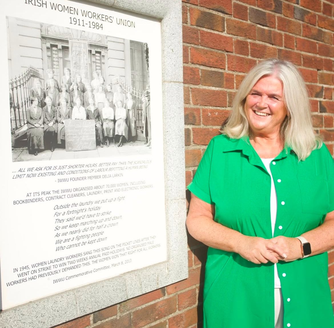 SIPTU's tweet image. This week, we launched #SIPTUwomen across our socials. 

Here’s Rosie, Mary, Suzanne and Lynda. 

All Shop Stewards, all workplace leaders, all union legends! 

Remember, a woman’s place is in her Union!  

siptu.ie/join