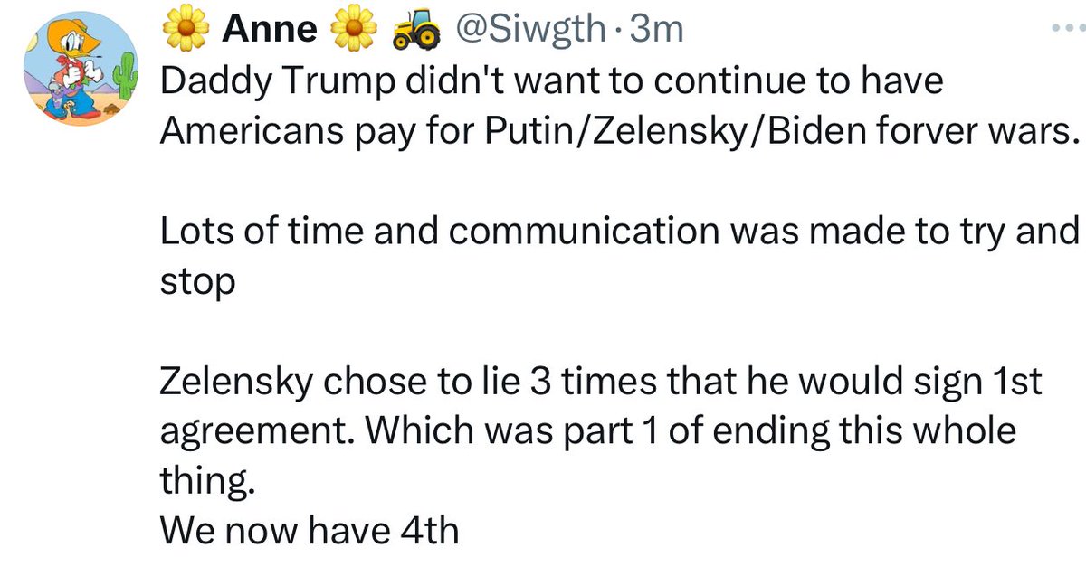 They’ve started referring to him as “Daddy Trump”. 

“Daddy Trump”

I just cringed so hard when I read this comment that I nearly lost consciousness.