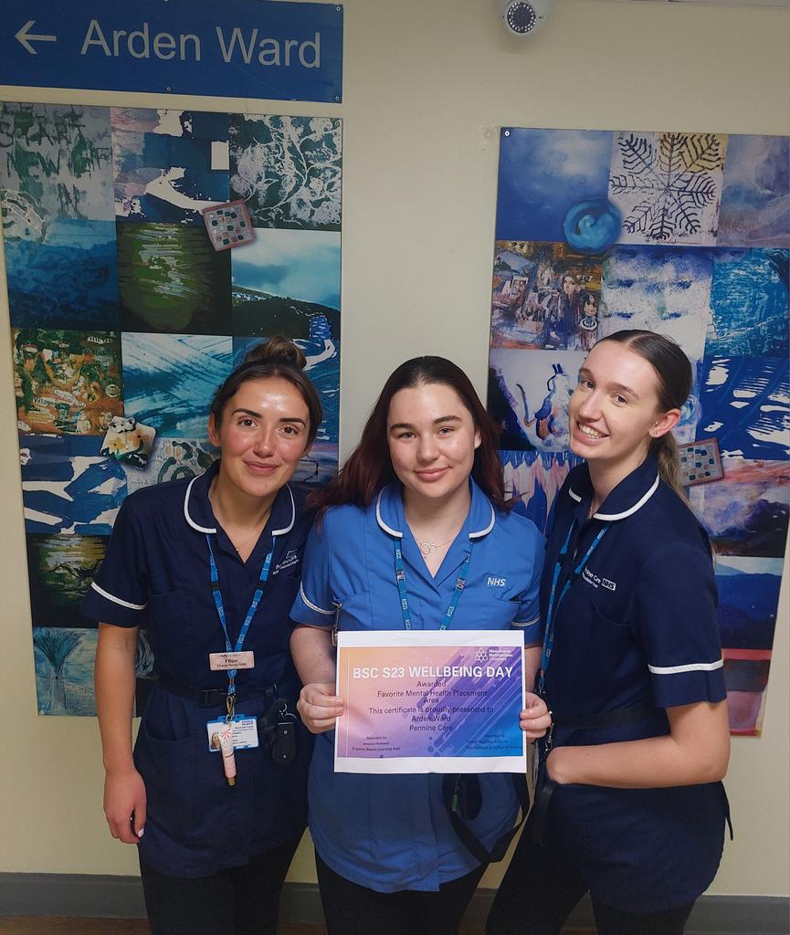 Lesley Loizou (@djbatch07) on Twitter photo Congratulations to the Arden ward team for being awarded Favourite Mental Health Placement as voted by MMU students. <a href="/PennineCareNHS/">Pennine Care NHS FT</a> <a href="/PaulaLB27/">Paula Bennett</a> <a href="/mattwalshNDQ/">Matthew Walsh</a> <a href="/Michelledavisq/">Michelle Davis</a> <a href="/gemmamlambo/">Gemma Mlambo π#NHS</a> Congratulations to the Arden ward team for being awarded Favourite Mental Health Placement as voted by MMU students. <a href="/PennineCareNHS/">Pennine Care NHS FT</a> <a href="/PaulaLB27/">Paula Bennett</a> <a href="/mattwalshNDQ/">Matthew Walsh</a> <a href="/Michelledavisq/">Michelle Davis</a> <a href="/gemmamlambo/">Gemma Mlambo π#NHS</a>