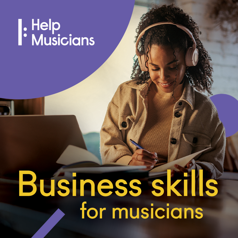 Being a musician means wearing a lot of hats—from managing your socials to handling contracts and finances.
 
We know the business side of music can feel overwhelming, so we’re offering free business skills sessions to help you navigate it all: helpmusicians.org.uk/get-support/de…