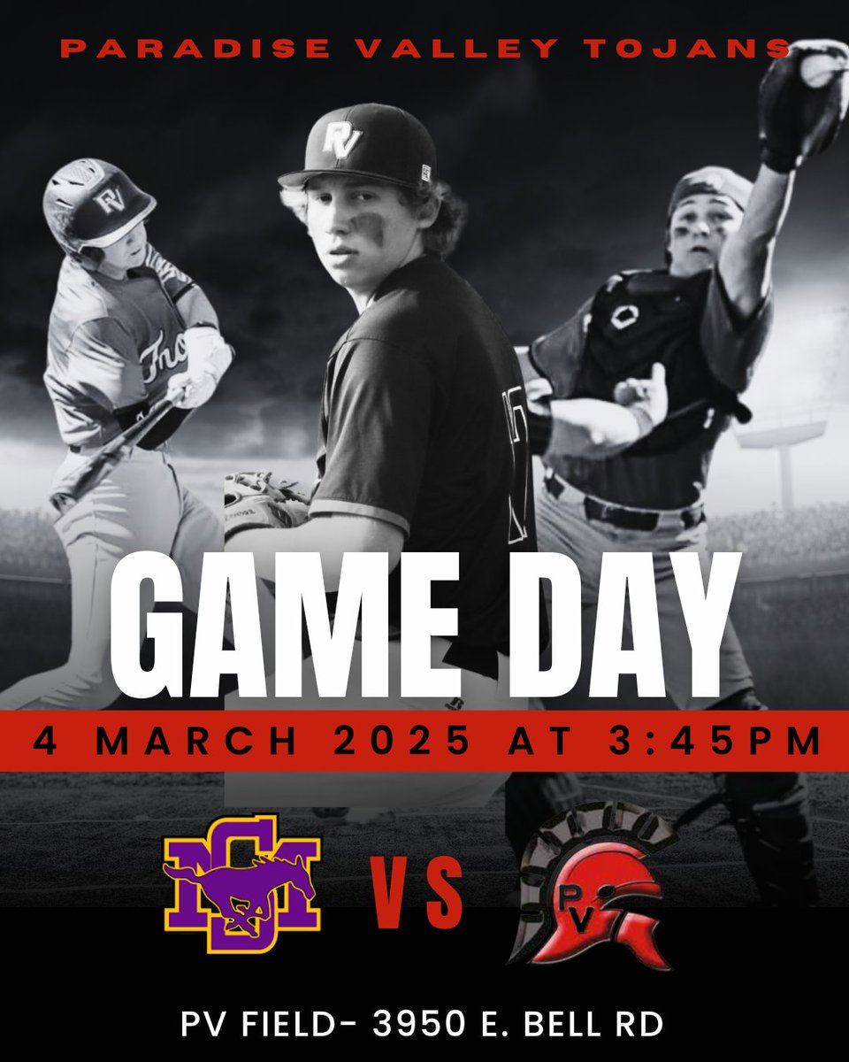 It's finally here...our regular season home opener! 

Sunrise Mountain vs PV
Varsity: HOME 3:45PM
JV: AWAY 3:45PM