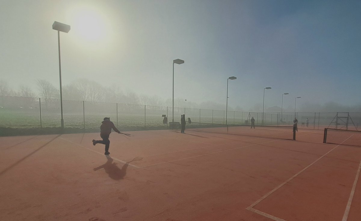 Misty start to the day