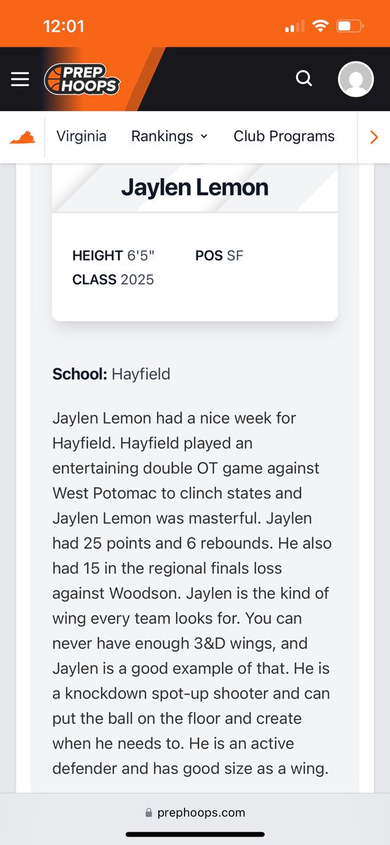 Let’s keep it rolling !! <a href="/99Jaylem/">Jaylen lemon</a> <a href="/HayfieldBball/">HawksBoysBasketball</a>