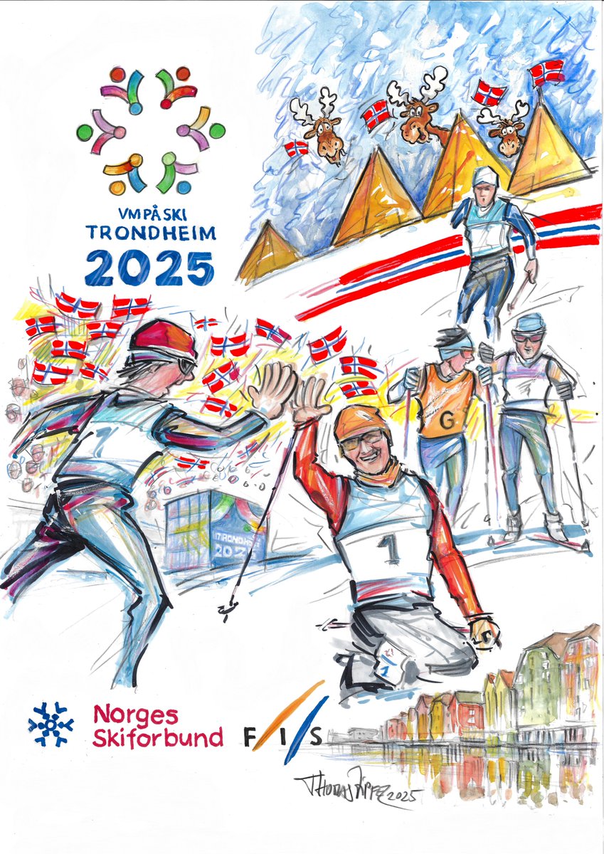 2025 FIS Cross-Country WSC Team Sprint 🤝🏼 2025 FIS Para Cross-Country WSC Individual Sprint

✍🏼 Thomas Zipfel
#FISCrossCountry #FISParaCrossCountry #Trondheim2025