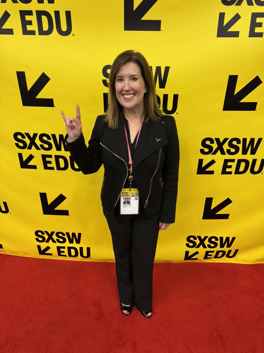 I am red carpet ready to learn at #SXSWEDU this week! Let’s connect! Or stop by the <a href="/TexasOnRamps/">OnRamps</a> booth to learn more about our work in dual enrollment and distance learning.
