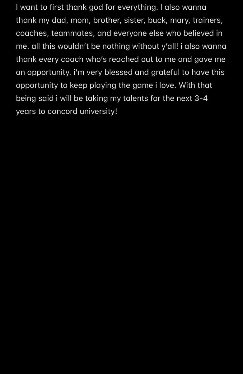 AGTG, I’m Home! 🏠 

<a href="/ConcordFootball/">Concord University Football</a> <a href="/CUCoachEdwards/">Cody Edwards</a> <a href="/CoachEHarris/">Ethan Harris</a> <a href="/Northforsythfo1/">NFHS Football</a> <a href="/BernardNFHS/">Coach Williams</a> <a href="/DavidPayne_21/">Coach Payne</a> <a href="/davidqbc/">David Carpenter</a> <a href="/therealjmoney57/">COACH WILKINS</a> <a href="/davidqbc/">David Carpenter</a> <a href="/BillyMounc470/">Billy Mounce</a> <a href="/BuckGre3n/">Buck Green</a>