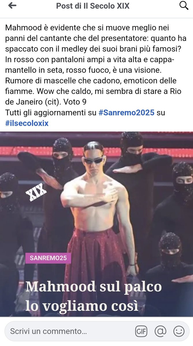 Ho visto ora per caso questo post su Sanremo e, restando in tema 🇧🇷:  \, image size:669x1200