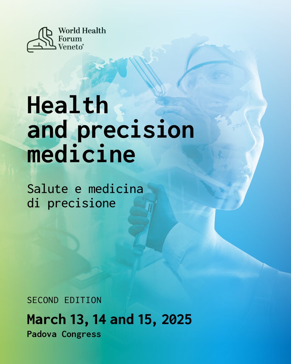 Comune di Padova (@comunepadova) on Twitter photo โ๏ธ Si tiene nuovamente a Padova il <a href="/WHFVeneto/">World Health Forum Veneto</a>. L'edizione 2025 esplora la salute in senso globale.
๐
๐ค๐๐ฎ๐ป๐ฑ๐ผ: 13, 14, 15 marzo 2025
๐ ๐๐ผ๐๐ฒ: Padova Congress - Padova Hall
โ
Ingresso gratuito, previa registrazione online.
๐ Info qui: comune.padova.it/vivere-il-comuโฆ โ๏ธ Si tiene nuovamente a Padova il <a href="/WHFVeneto/">World Health Forum Veneto</a>. L'edizione 2025 esplora la salute in senso globale.
๐
๐ค๐๐ฎ๐ป๐ฑ๐ผ: 13, 14, 15 marzo 2025
๐ ๐๐ผ๐๐ฒ: Padova Congress - Padova Hall
โ
Ingresso gratuito, previa registrazione online.
๐ Info qui: comune.padova.it/vivere-il-comuโฆ