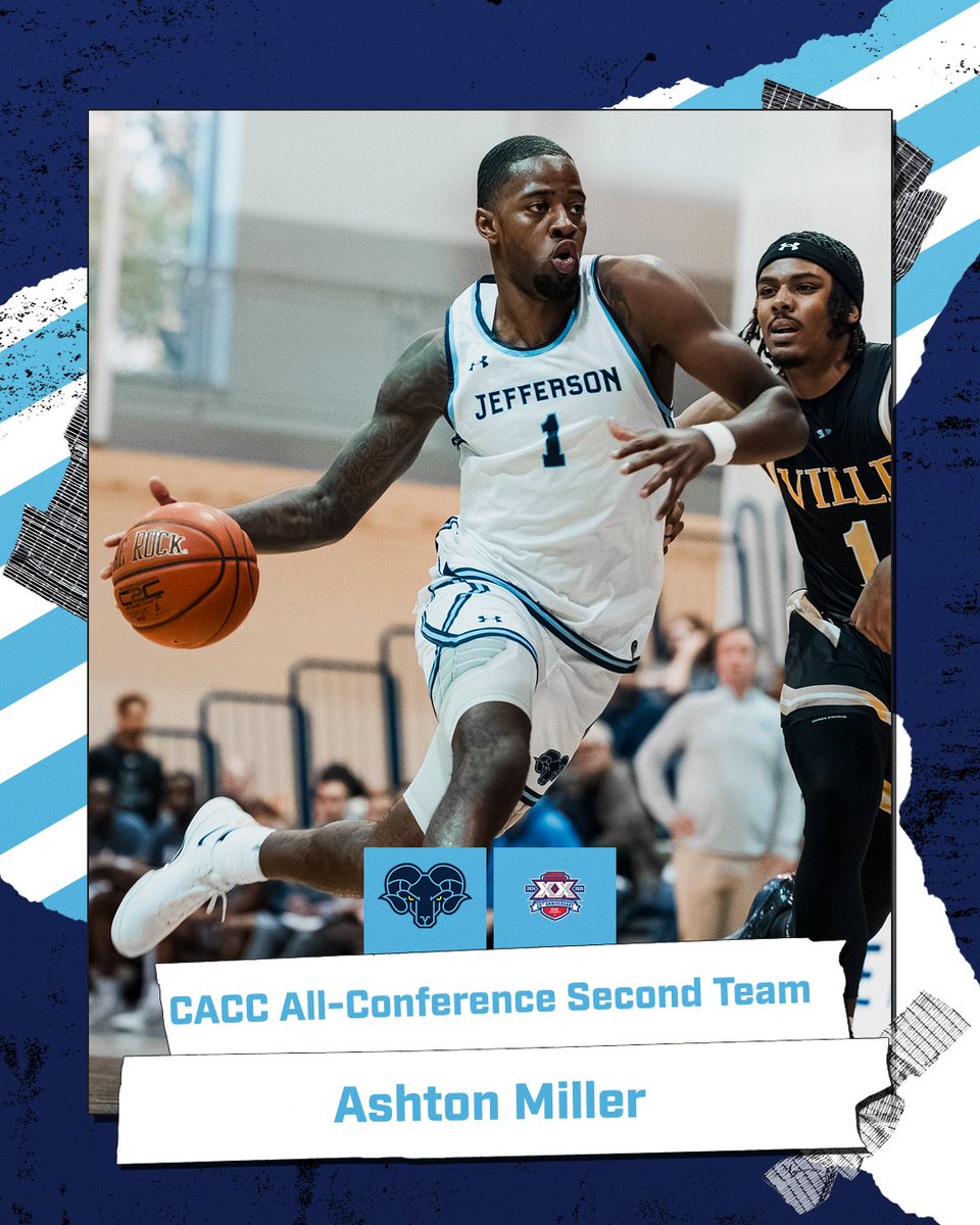 Jefferson Rams ๐ (@jeffersonrams) on Twitter photo Congratulations to the two <a href="/JeffersonU_MBB/">JeffersonU_MBB_</a>
players for being named to the CACC All-Conference team!
๐ธ: @photosbykiet Congratulations to the two <a href="/JeffersonU_MBB/">JeffersonU_MBB_</a>
players for being named to the CACC All-Conference team!
๐ธ: @photosbykiet