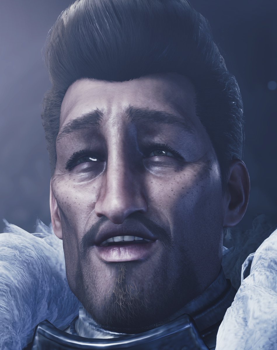 Witness the glory that is my hunter. Bask in his shiny skin.