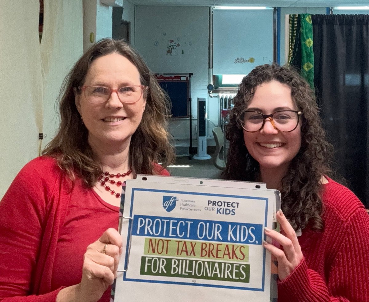 Say. It. Louder.
Kids Over Billionaires!
#ProtectOurKids 
<a href="/rifthp/">RIFTHP</a> <a href="/AFTunion/">AFT</a>