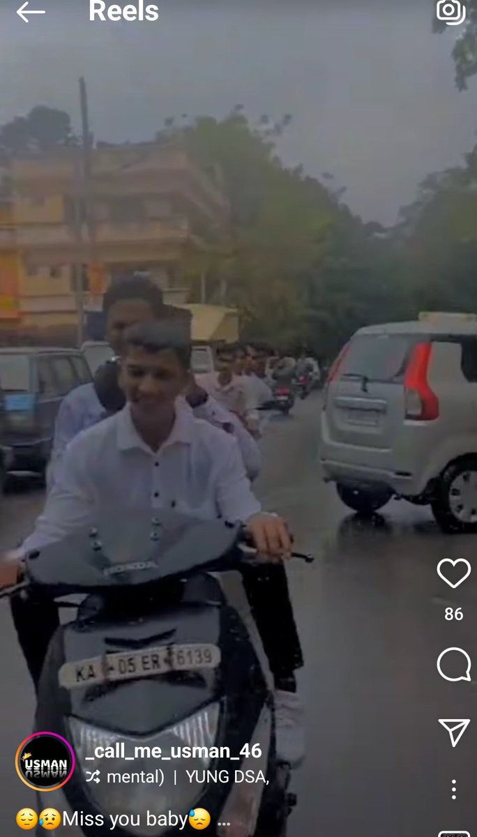 <a href="/BlrCityPolice/">ಬೆಂಗಳೂರು ನಗರ ಪೊಲೀಸ್‌ BengaluruCityPolice</a> <a href="/blrcitytraffic/">ಬೆಂಗಳೂರು ಸಂಚಾರ ಪೊಲೀಸ್ BengaluruTrafficPolice</a> <a href="/Jointcptraffic/">Joint CP, Traffic, Bengaluru</a> <a href="/CPBlr/">CP Bengaluru ಪೊಲೀಸ್ ಆಯುಕ್ತ ಬೆಂಗಳೂರು</a> <a href="/publictvnews/">PublicTV</a> <a href="/3rdEyeDude/">ThirdEye</a> <a href="/about_karnataka/">Karnataka Update</a> <a href="/alokkumar6994/">alok kumar</a>  <a href="/JnagarTr/">JAYANAGAR TRAFFIC BTP ಜಯನಗರ ಸಂಚಾರ ಪೊಲೀಸ್ ಠಾಣೆ</a> one more wheeling Gang posting wheeling stunt insta hope you will take necessary actions. vehicle number clearly visible
KA05ER6139
instagram.com/reel/DGxnaKwSC…