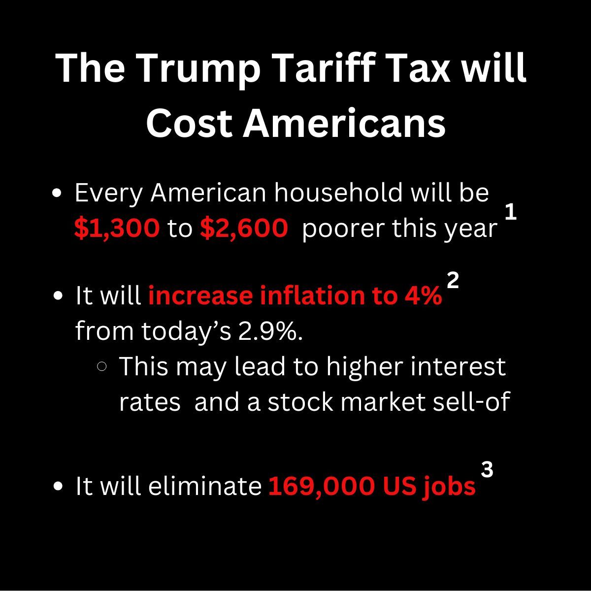 My American friends don't seem to understand the impact on them of Trump's import tax (Tariffs).  

Every American is poorer today than they were yesterday.

It's key they know what's being done to them.  

Data sources on my LI page