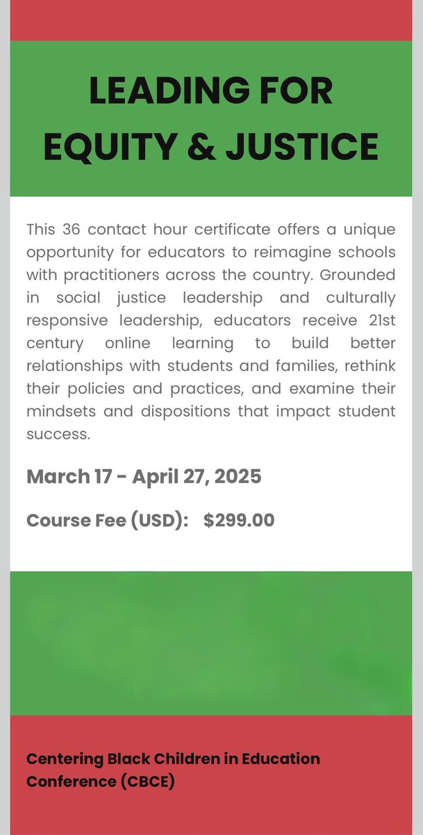 Centering Black Children in Education (CBCE) tweet media