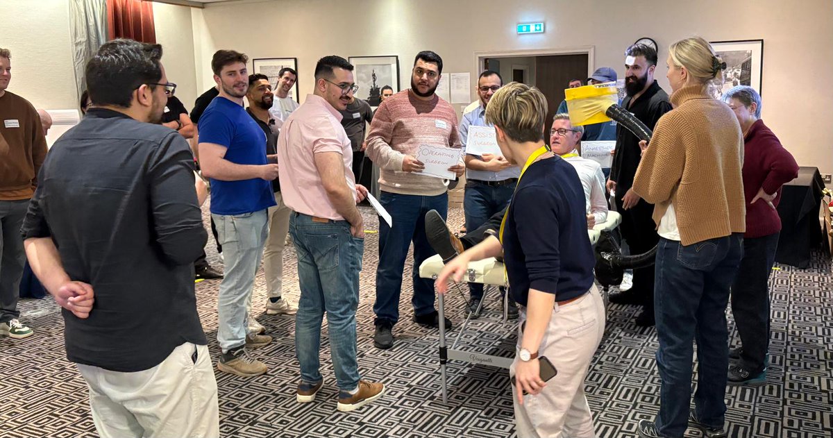 Our amazing Sarah Gill is guiding the next generation of T&amp;O surgeons to learn how to position patients for index procedures in Edinburgh on the Basic Course
