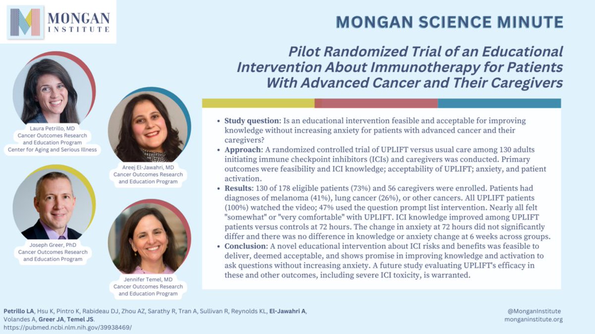 Today's #TeamTuesday features a paper published by Dr. Laura Petrillo, MD! Read more here: pubmed.ncbi.nlm.nih.gov/39938469/