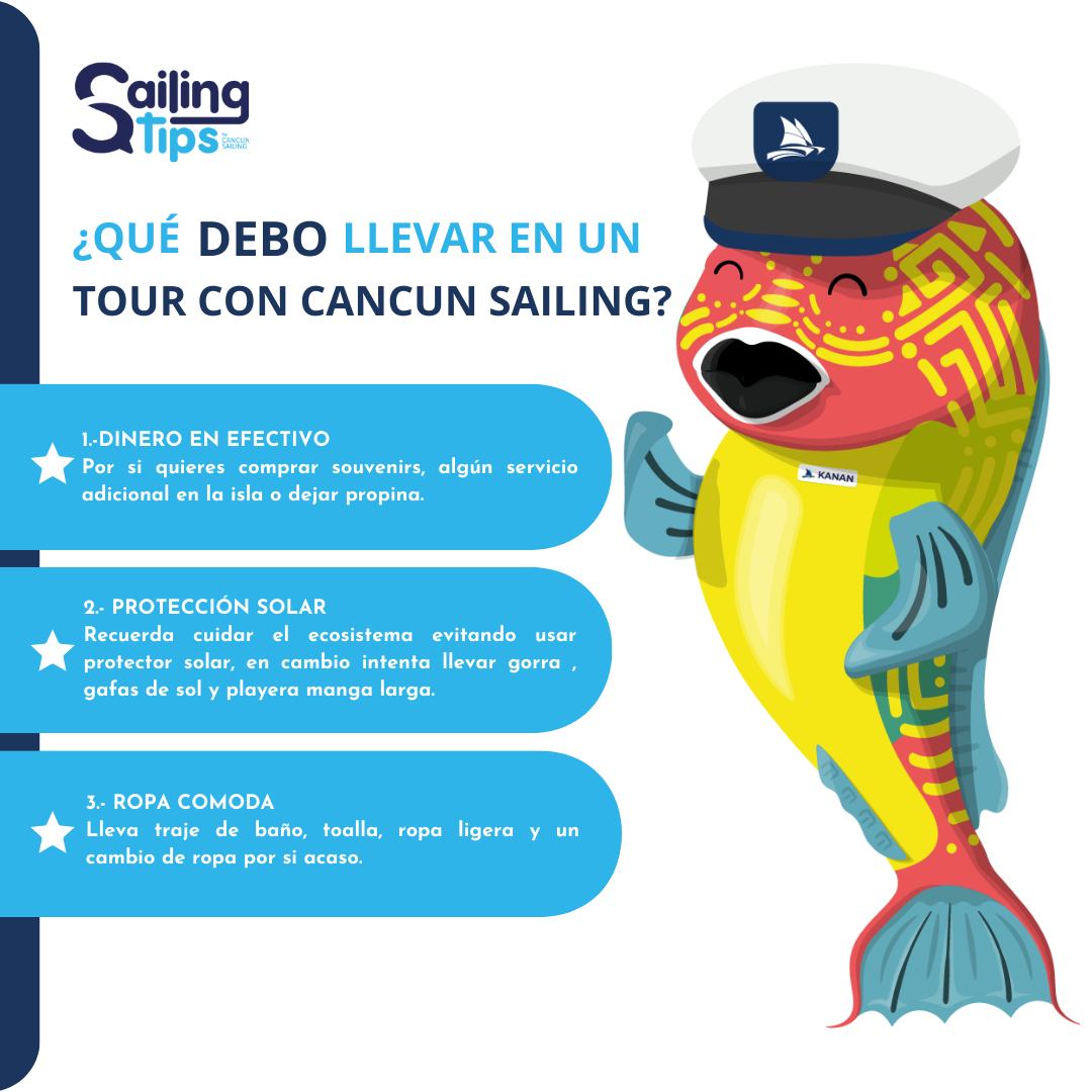 CancunClub1's tweet photo. ¿Es tu primera vez en un tour?
@cancunsailing nos comparte algunos tips para que sobrevivas a esta experiencia única 🌴
#cancunsailing #cancunsailingcatamarans #sea #marcaribe #silamujeres #catamarán #islacontoy #tips #paradise https://t.co/UfNvshibPv